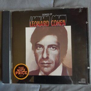 Leonard Cohen Songs of Leonard Cohen CD Columbia Records  1989